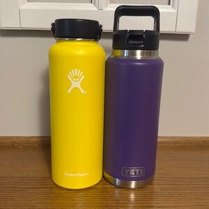 Yeti 36oz and Hydroflask 40oz Bundle